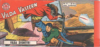 Vilda Västern nr 15 1966 Begagnad