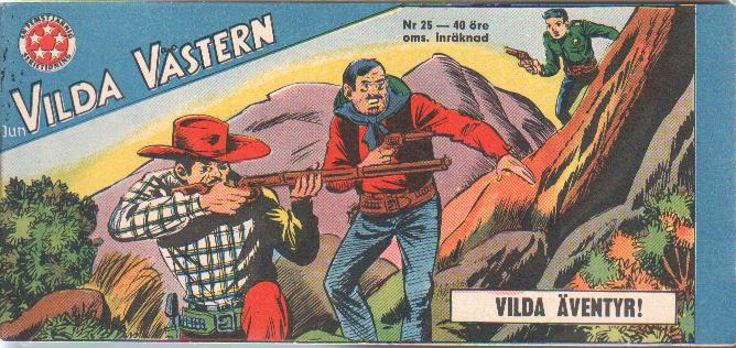 Vilda Västern nr 25 1966 Begagnad