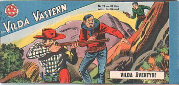Vilda Västern nr 25 1966 Begagnad