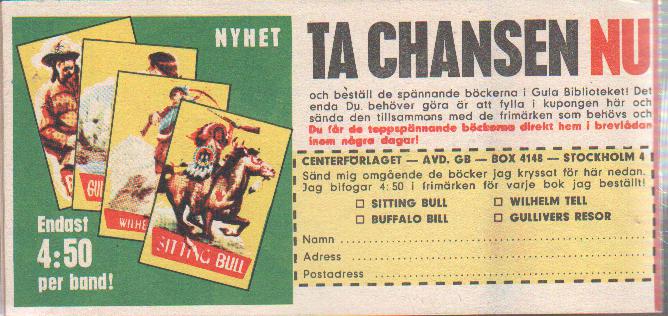 Vilda Västern nr 38 1965 Begagnad - 2