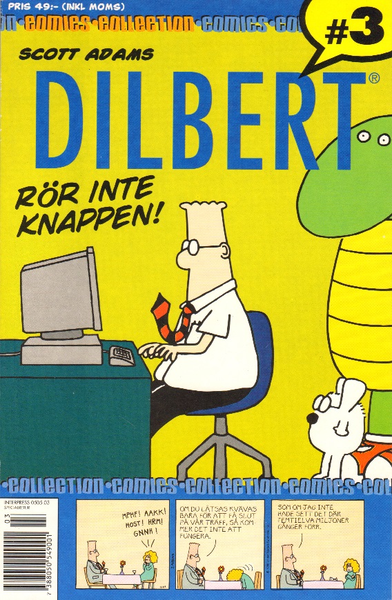 Comics collection 3, Dilbert rör inte knappen