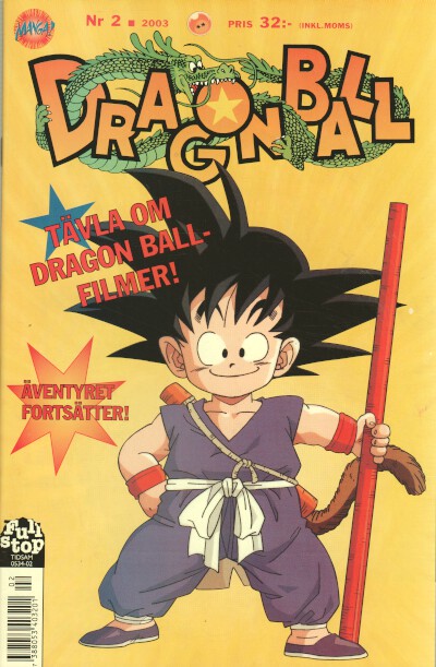 Dragonball Serietidning nr 2 2003