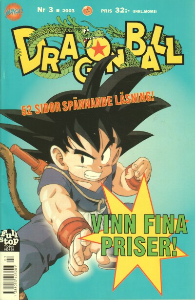 Dragonball Serietidning nr 3 2003