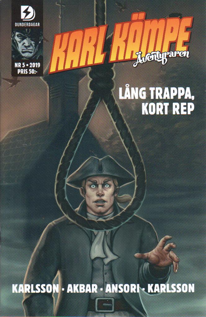 Karl Kämpe nr 5 2019, Lång trappa, Kort rep - Seriekällaren