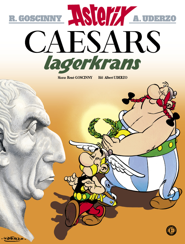 Asterix nr 18 Ceasars lagerkrans Nytryck