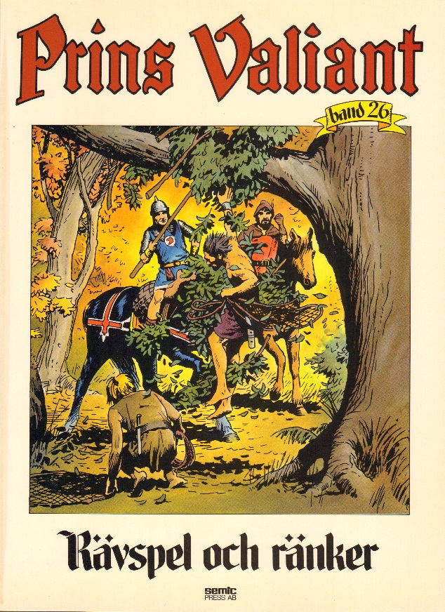 Prins Valiant nr 26, Rävspel och ränker, Storformat!