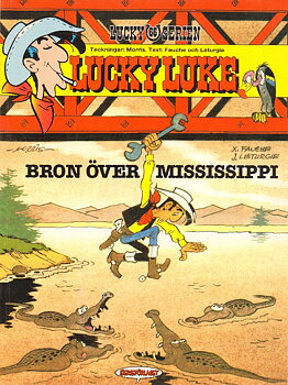 Lucky Luke 66 Bron över Mississippi