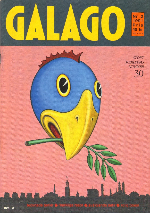 Galago nr 30,  1991 nr 2, Stort jubileumsnummer!