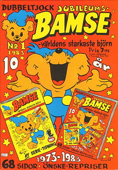 Bamse nr 1 1983, Dubbeltjock jubileums Bamse