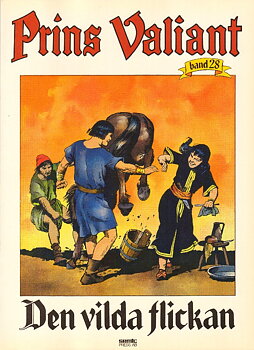 Prins Valiant nr 28, Den vilda flickan, Storformat!