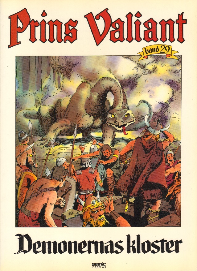 Prins Valiant nr 29, Demonernas kloster, Storformat!