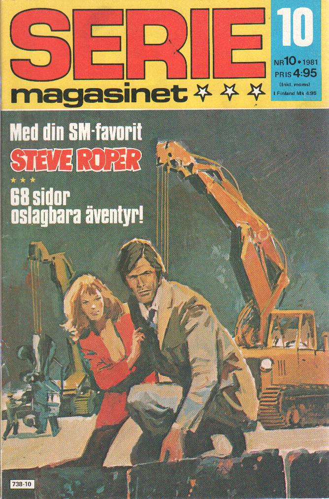 Seriemagasinet nr 10 1981 Begagnad