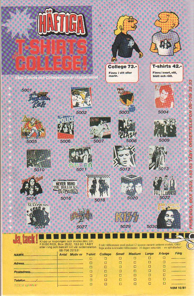 Seriemagasinet nr 10 1981 Begagnad - 2
