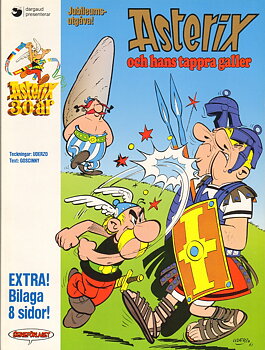 Asterix nr 1 Asterix och hans tappra galler Jubileumsutgåva