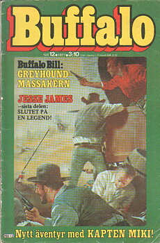 Buffalo nr 12 1977 Begagnad