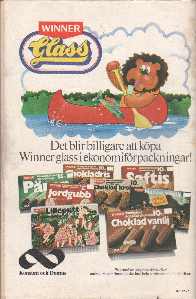 Buffalo nr 12 1977 Begagnad - 2