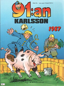 91:an julalbum 1986 Begagnad