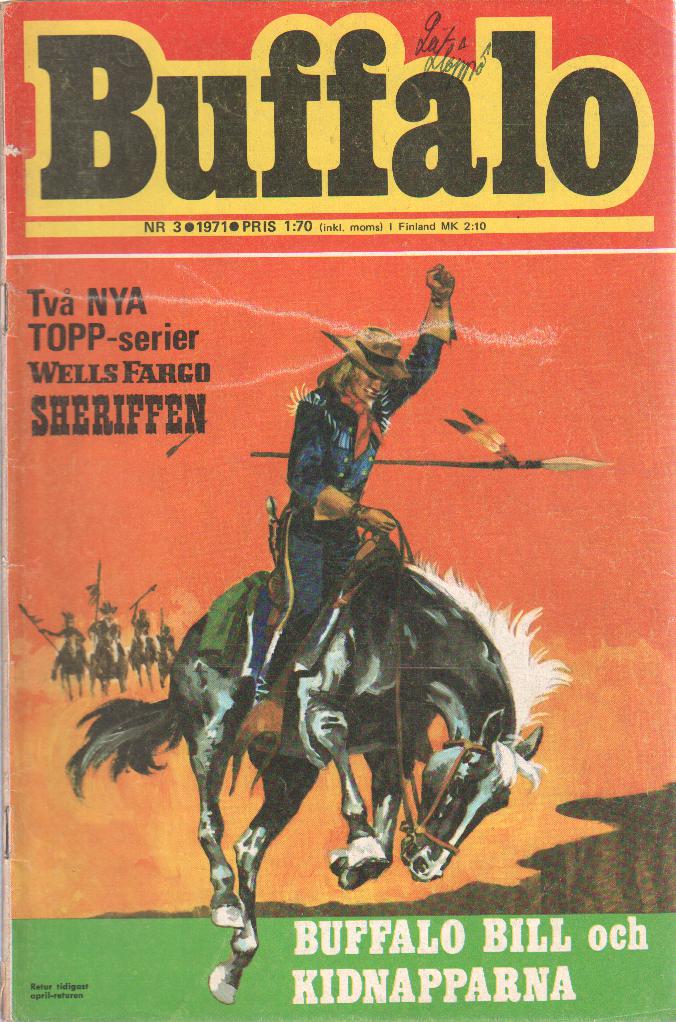 Buffalo nr 3 1971 Begagnad