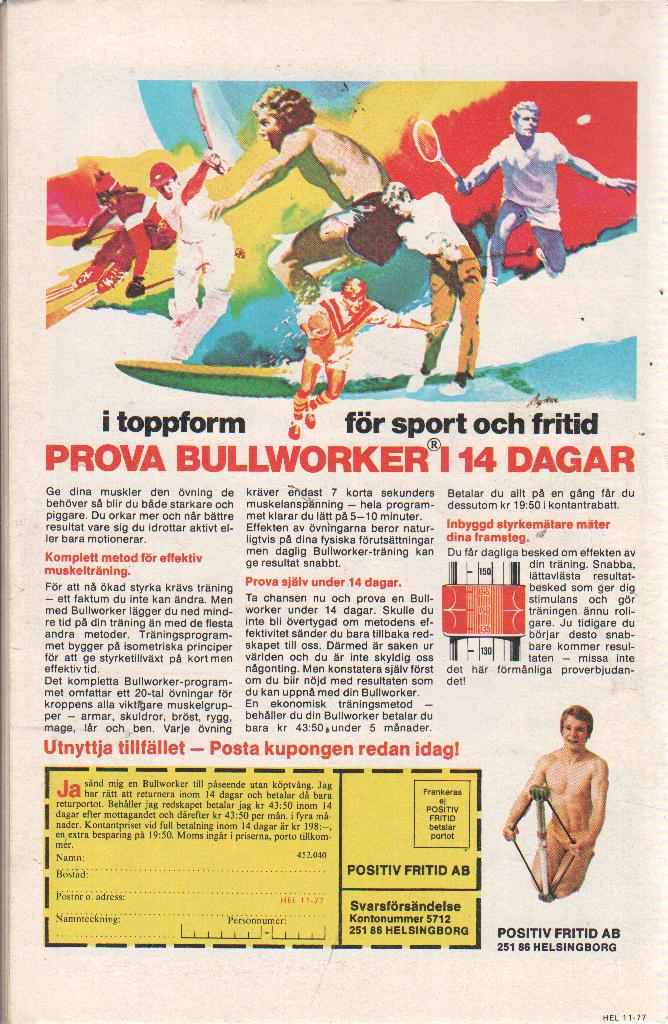Helgonet 1977 nr 11 Mördande bevis Begagnad - 2