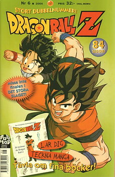 Dragonball Serietidning nr 6 2004