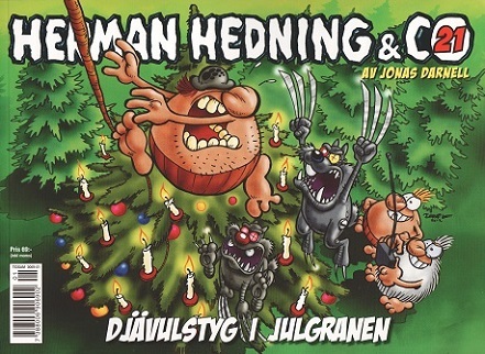 Herman Hedning Julalbum 21 Djävulstyg i julgranen