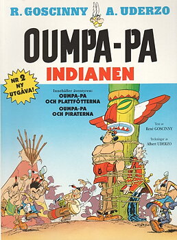 Oumpa-Pa Indianen 2 Nyutgåva, Dubbelvolym: Plattfötterna & Piraterna