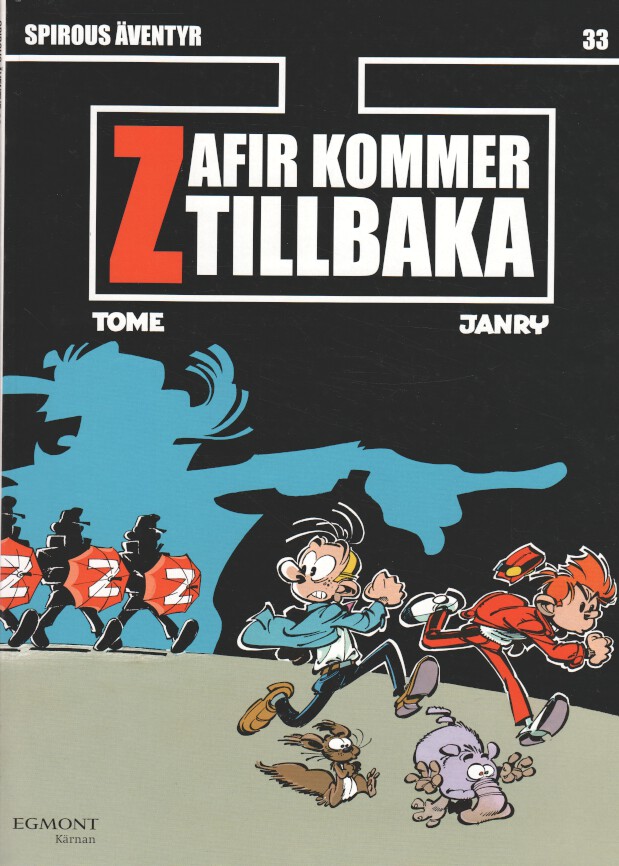 Spirous äventyr 33 Zafir kommer tillbaka, nytryck