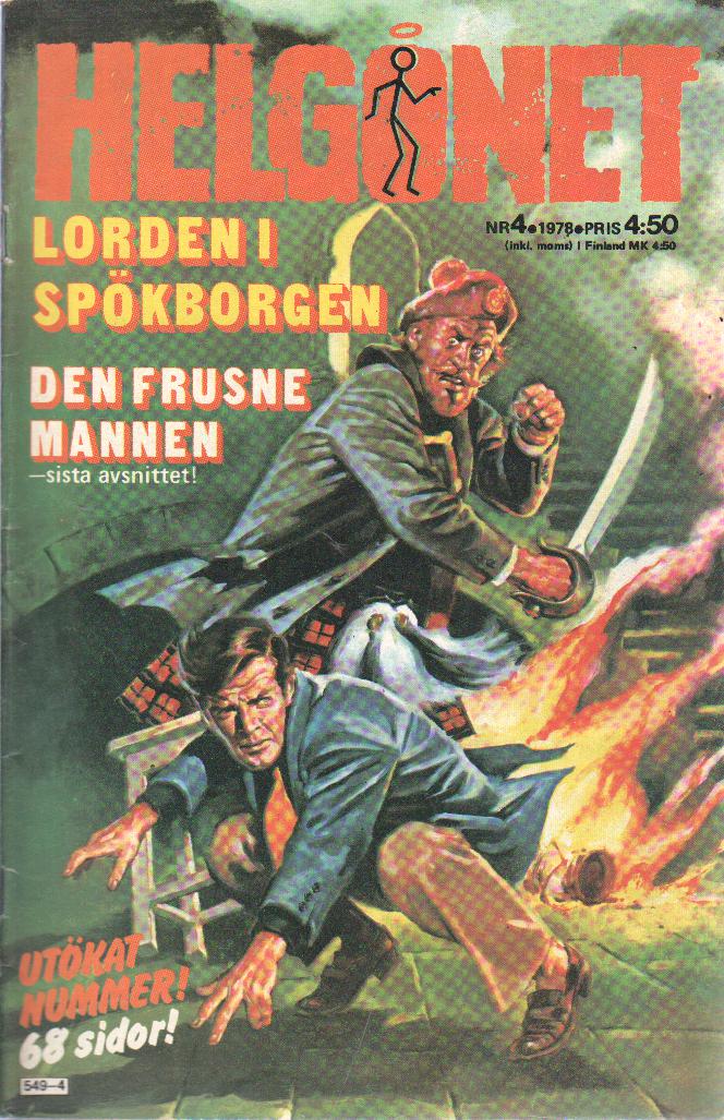 Helgonet 1978 nr 4 Lorden i Spökborgen Begagnad