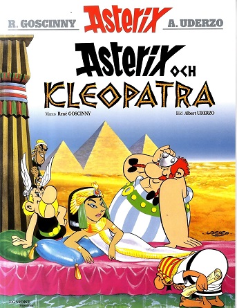 Asterix nr 2 Asterix och Kleopatra Nytryck