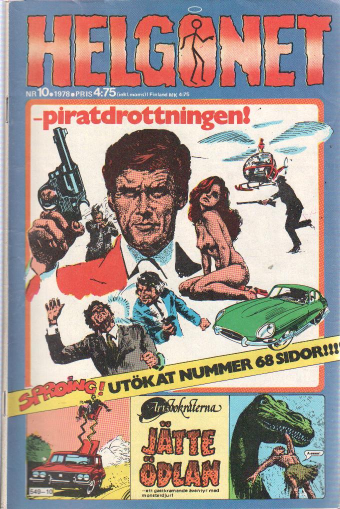 Helgonet 1978 nr 10 Piratdrottningen Begagnad