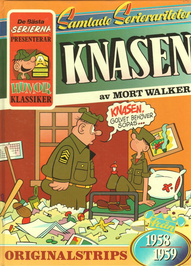 Samlade serierariteter Knasen 1958-1959 Begagnad