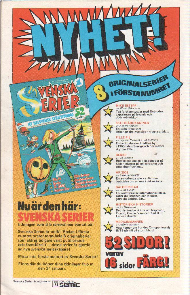 Helgonet 1979 nr 2 Bomben Begagnad - 2