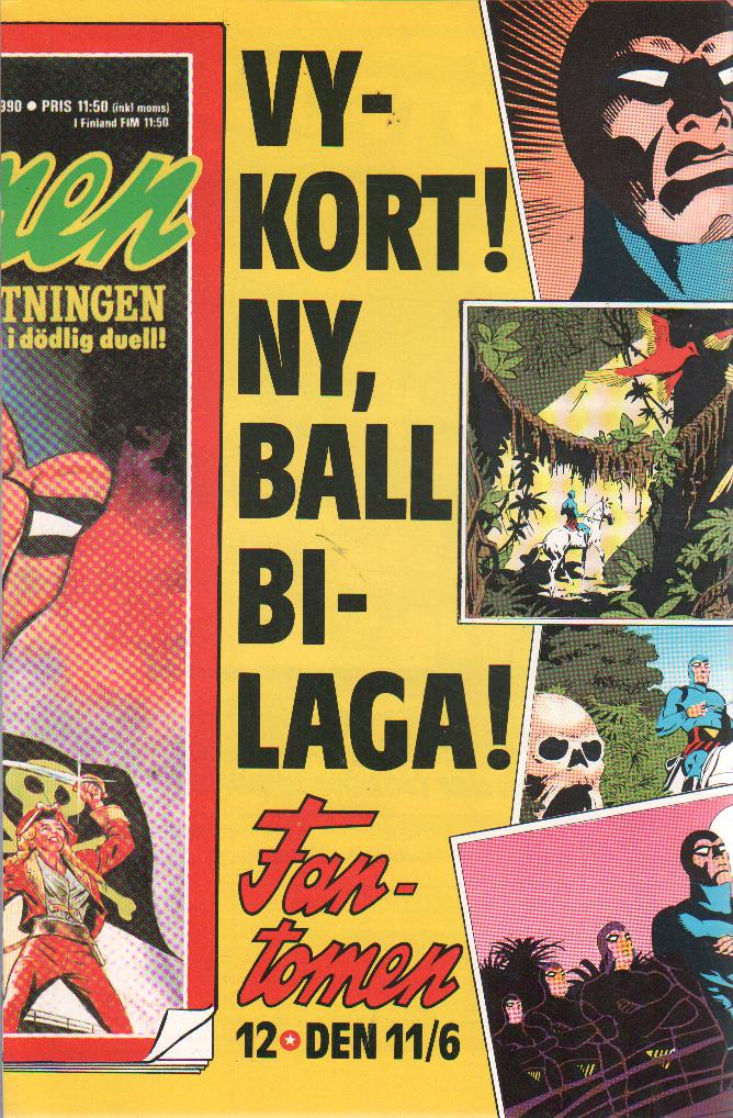 Seriemagasinet nr 12 1990 Begagnad - 2