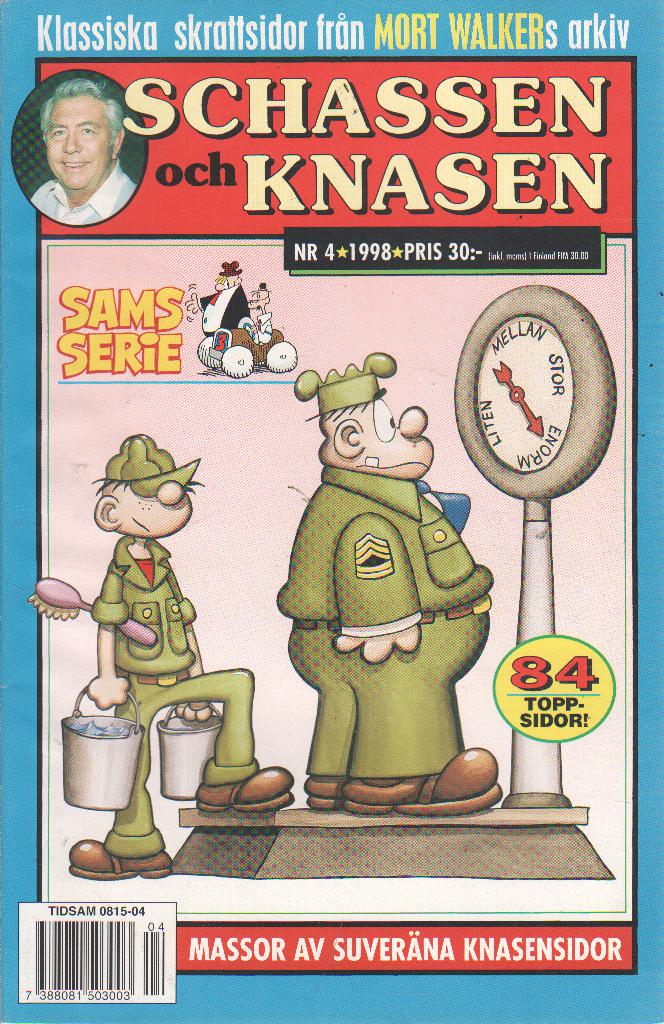 Schassen och Knasen nr 4 1998 Begagnad