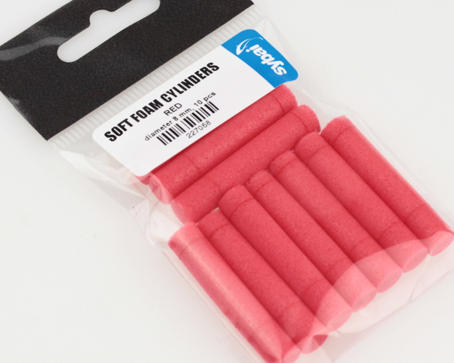 Sybai Soft Foam Cylinder (BoobieEyes) 8mm - 8 färger - - 4
