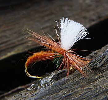  Torrfluga - Klinkhamer Ljusbrun #12  