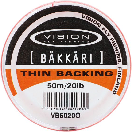 Vision BÄKKÄRI- backinglina 50m 20lb