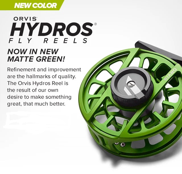 Orvis Hydros II (#3/5) Matte green - Flugfiskeshopen - Vi kan flugfiske!