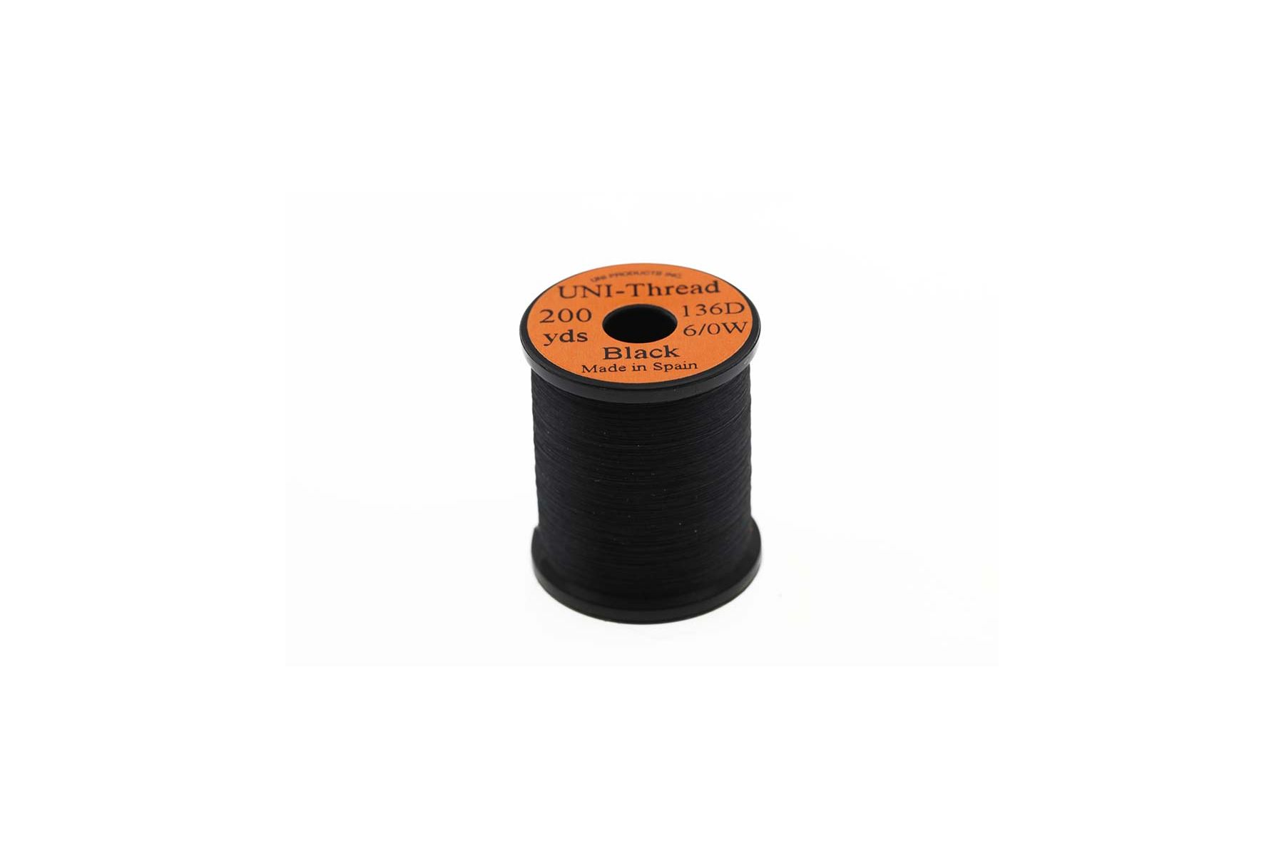 UNI Thread 6/0 Waxed 200 yards. - 2