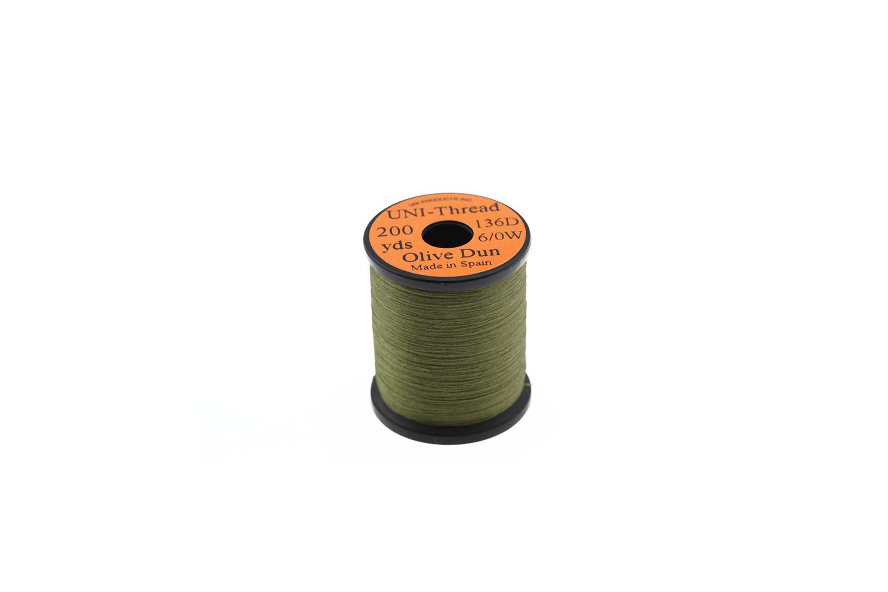 UNI Thread 6/0 Waxed 200 yards. - 7