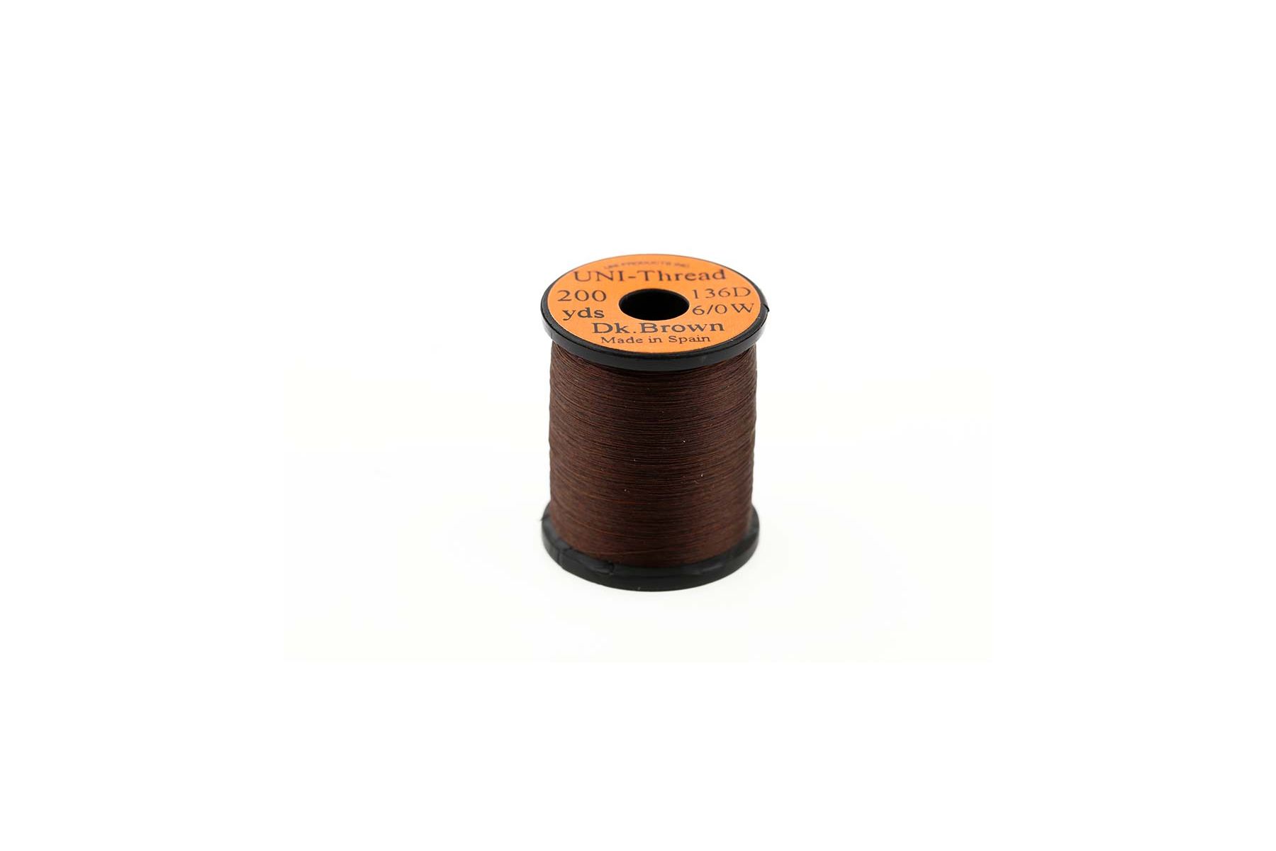 UNI Thread 6/0 Waxed 200 yards. - 5