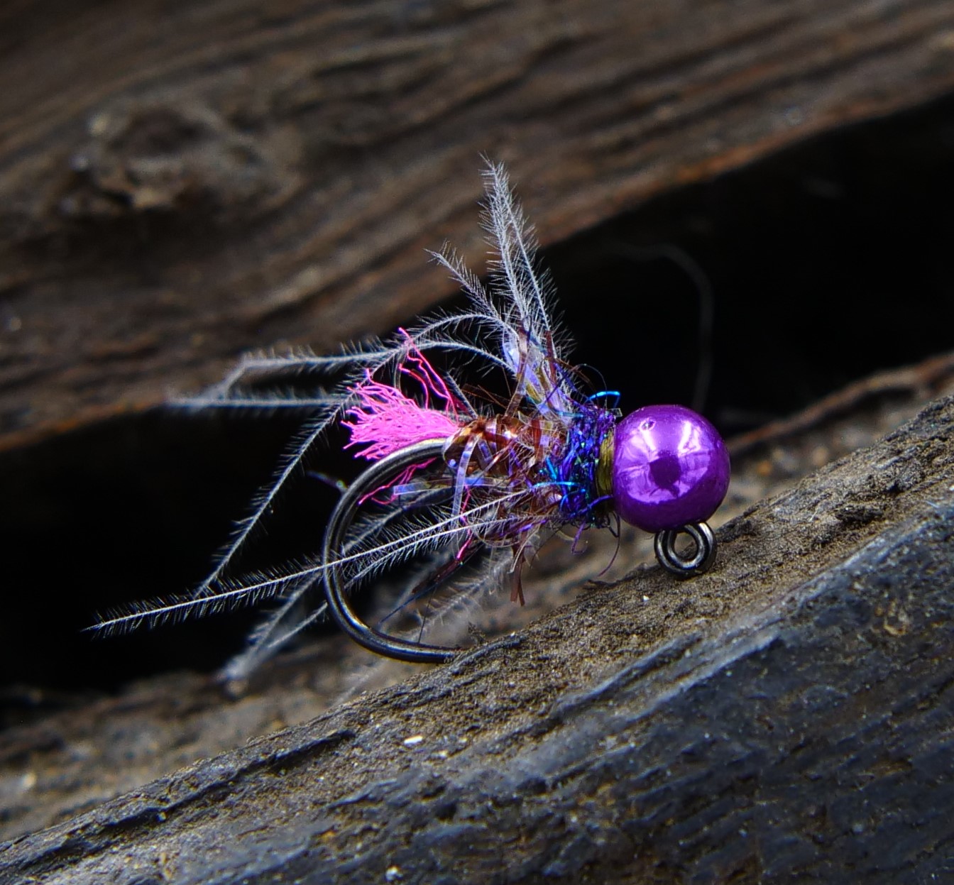Purple Special Nymph (Jigkrok) Tungsten