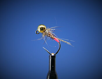 PheasantTail Red Tag Nymph (Jigkrok) Tungsten