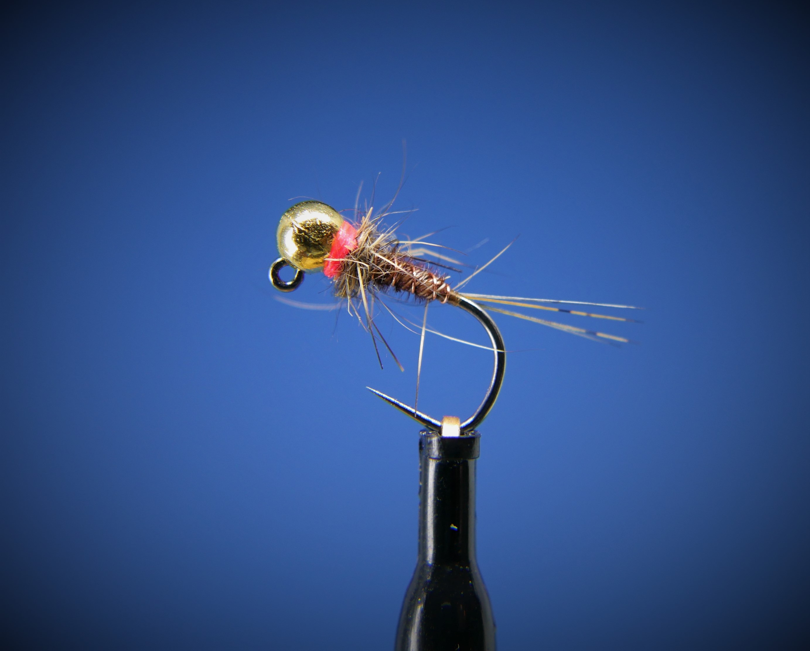 PheasantTail RedSpot Nymph (Jigkrok) Tungsten
