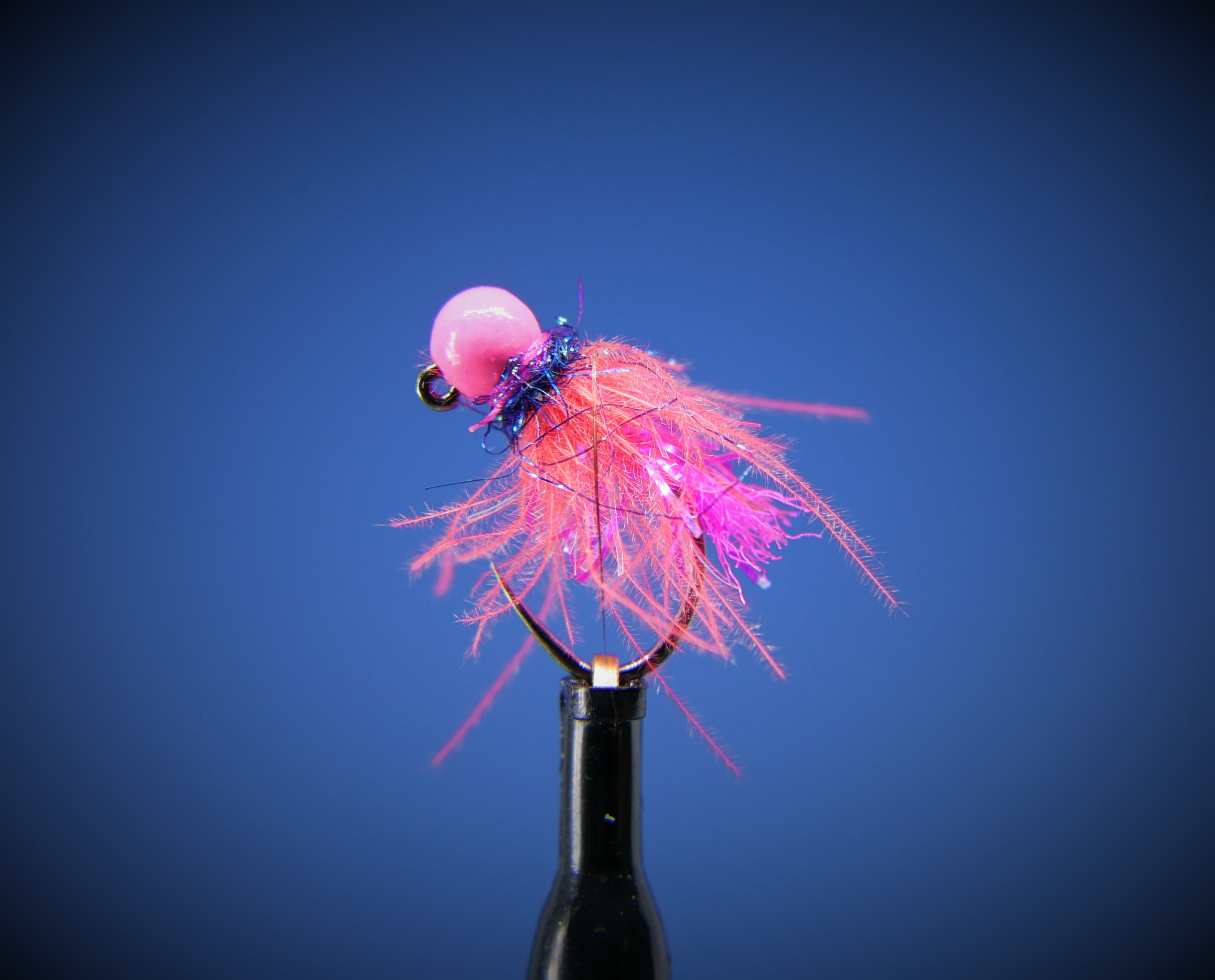 Pink CDC Thunder Nymph (jigkrok) Tungsten