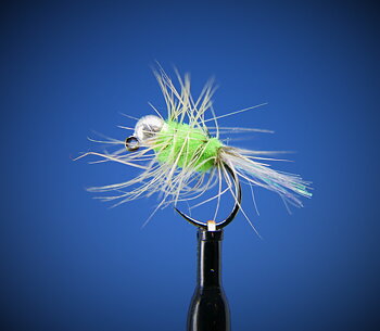 MrEggy Green Nymph (Jigkrok) Tungsten
