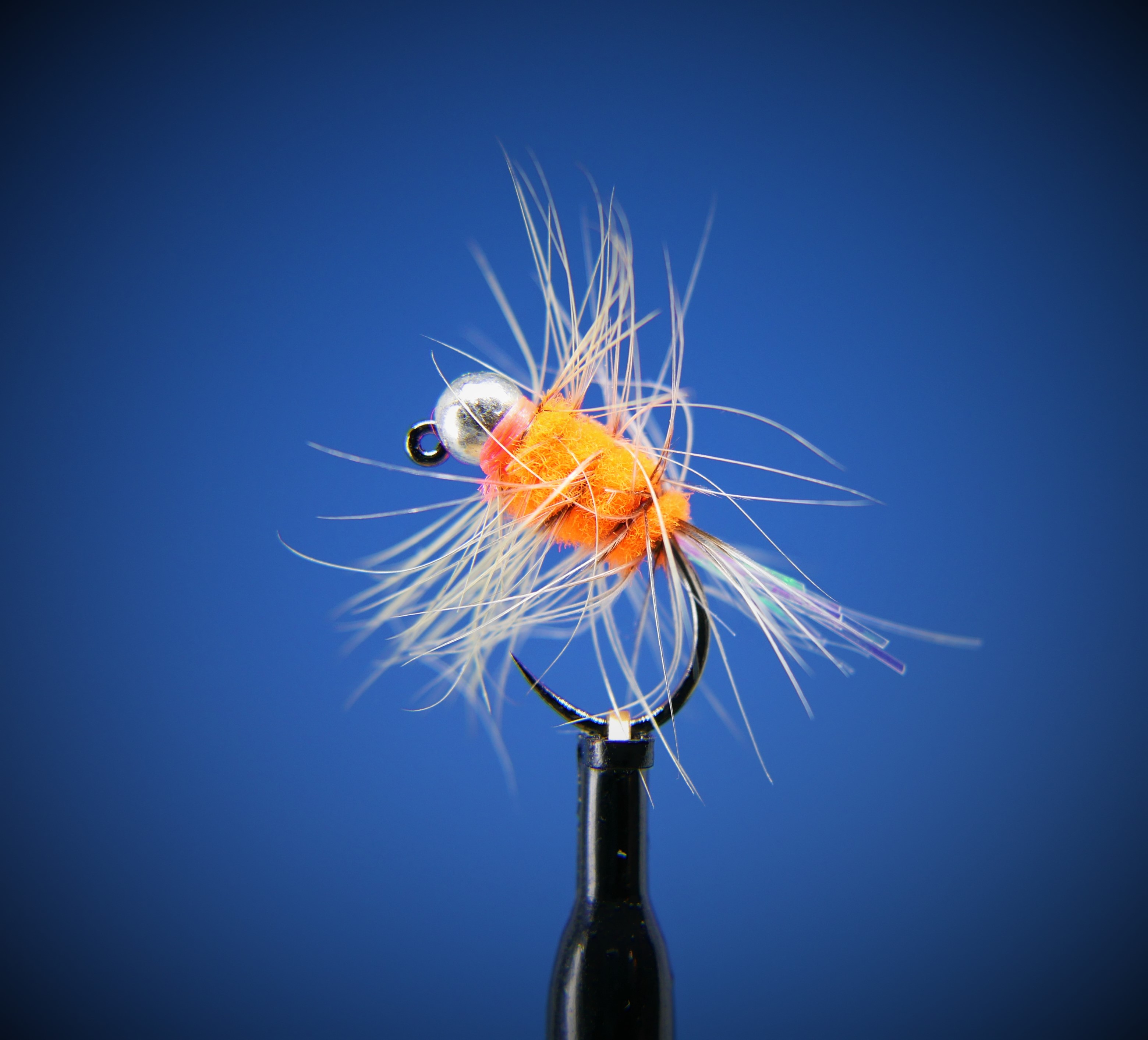 MrEggy Orange Nymph (Jigkrok) Tungsten