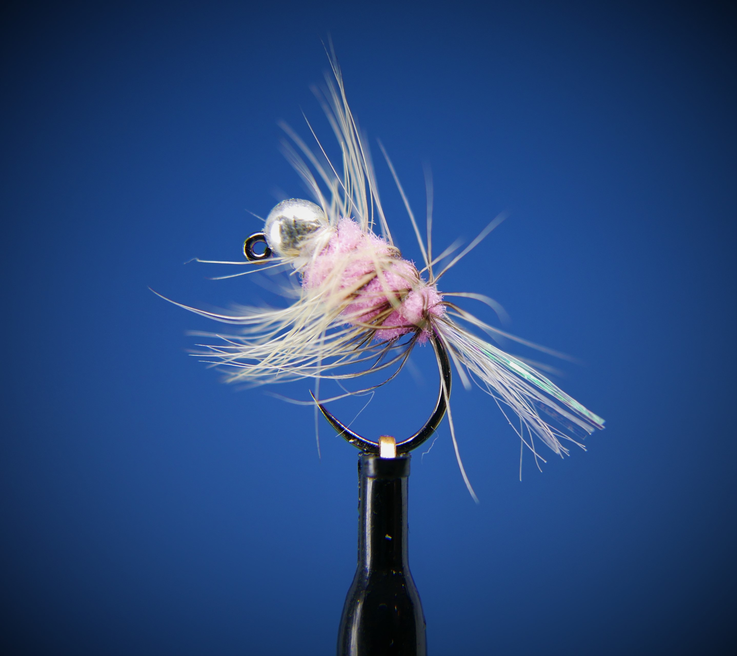 MrEggy Pink Nymph (Jigkrok) Tungsten
