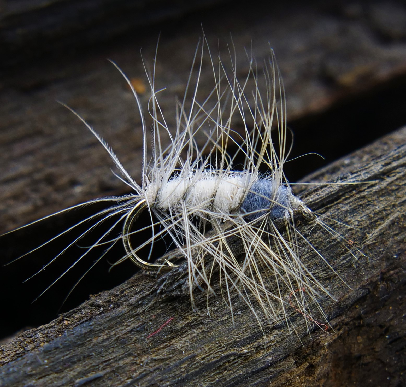 Torrfluga - Super Puppan grey/white #10