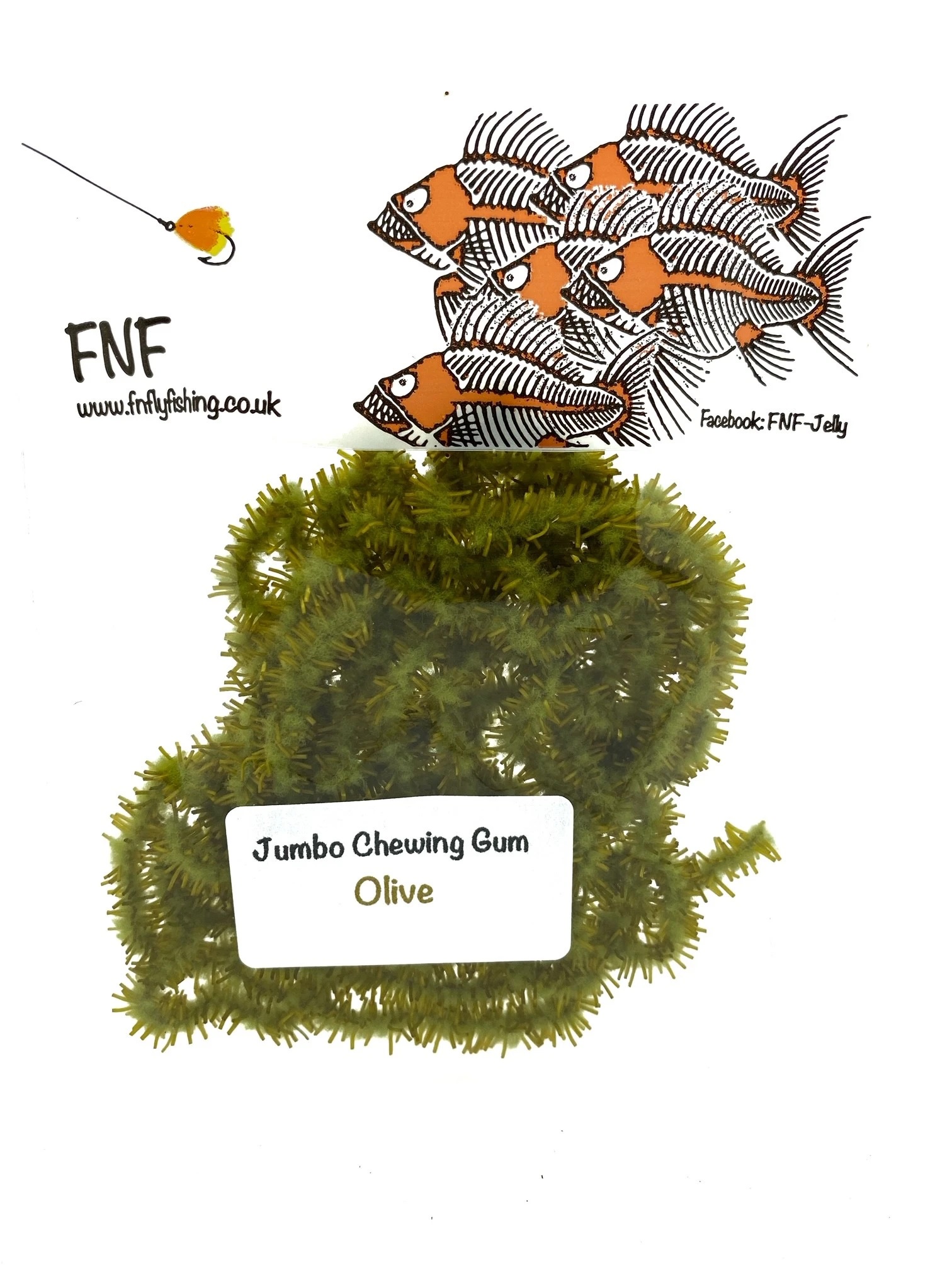  FNF Jumbo ChewingGum (worm) - 16